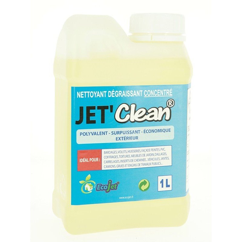 Nettoyant façades, bardages concentré 1 litre - Jet clean