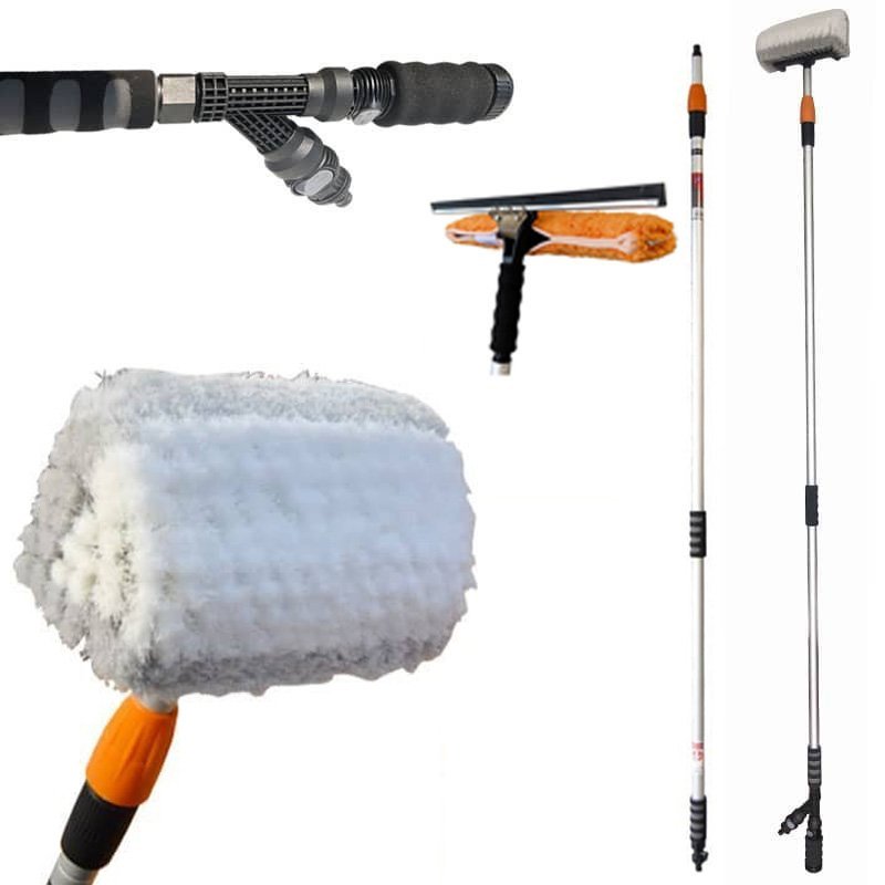 Kit de nettoyage pour vérandas et pergola montants et vitres