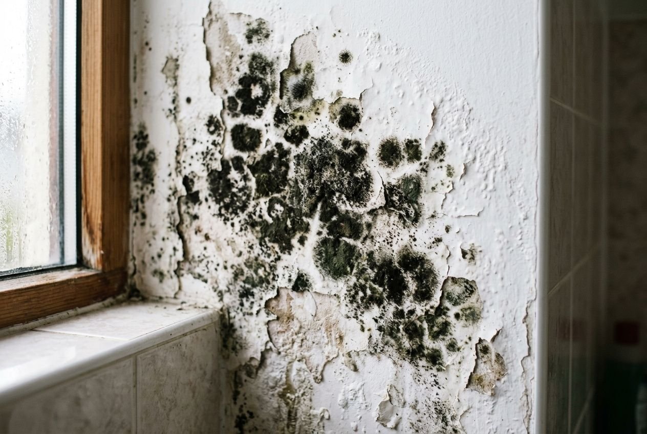 Moisissure sur les murs : nettoyer avec le bicarbonate de soude